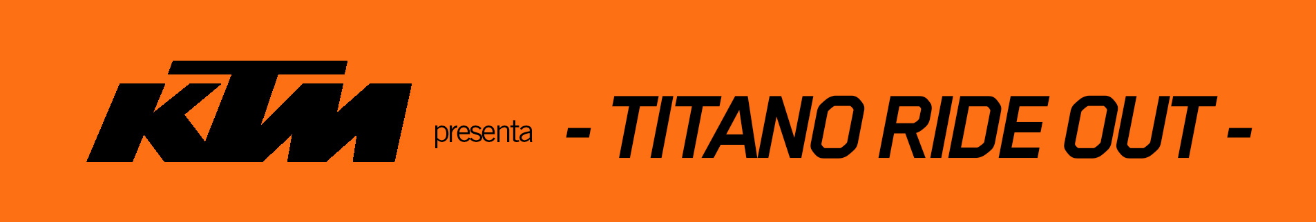 ktm titano ride out